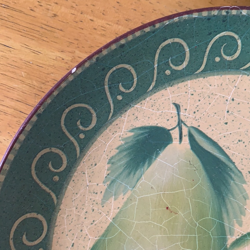 Home Interiors 2 pieces Fruit Wall Decor Plates - Picture 4 of 10